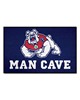 Fan Mats  LLC Fresno State Bulldogs Starter Mat Man Cave Navy