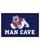 Fan Mats  LLC Fresno State Bulldogs Ulti-Mat Man Cave Navy