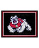 Fan Mats  LLC Fresno State Bulldogs 8x10 Rug Navy