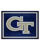 Fan Mats  LLC Georgia Tech Yellow Jackets 8x10 Rug Navy