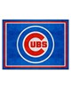 Fan Mats  LLC Chicago Cubs 8x10 Rug Blue