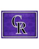 Fan Mats  LLC Colorado Rockies 8x10 Rug Purple