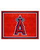 Fan Mats  LLC Los Angeles Angels 8x10 Rug Red