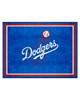 Fan Mats  LLC Los Angeles Dodgers 8x10 Rug Blue