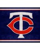 Fan Mats  LLC Minnesota Twins 8x10 Rug Navy