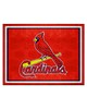 Fan Mats  LLC St. Louis Cardinals 8x10 Rug Red