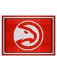 Fan Mats  LLC Atlanta Hawks 8x10 Rug Red