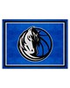 Fan Mats  LLC Dallas Mavericks 8x10 Rug Royal