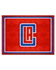 Fan Mats  LLC Los Angeles Clippers 8x10 Rug Red