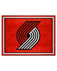 Portland Trail Blazers 8x10 Rug by   