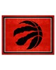 Fan Mats  LLC Toronto Raptors 8x10 Rug Red