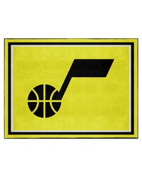 Utah Jazz 8x10 Rug by   