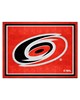 Fan Mats  LLC Carolina Hurricanes 8x10 Rug Red