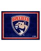 Fan Mats  LLC Florida Panthers 8x10 Rug Blue