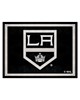 Fan Mats  LLC Los Angeles Kings 8x10 Rug Black