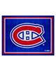 Fan Mats  LLC Montreal Canadiens 8x10 Rug Blue