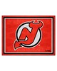 Fan Mats  LLC New Jersey Devils 8x10 Rug Black