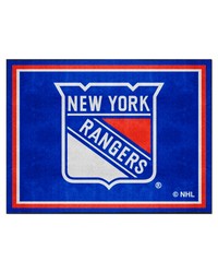 New York Rangers 8x10 Rug by   