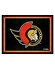 Fan Mats  LLC Ottawa Senators 8x10 Rug Red