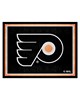 Fan Mats  LLC Philadelphia Flyers 8x10 Rug Black