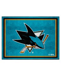 San Jose Sharks 8x10 Rug by   