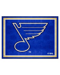 St. Louis Blues 8x10 Rug by   