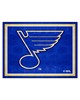 Fan Mats  LLC St. Louis Blues 8x10 Rug Royal