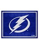 Fan Mats  LLC Tampa Bay Lightning 8x10 Rug Royal