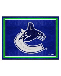 Vancouver Canucks 8x10 Rug by   