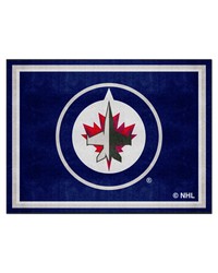 Winnipeg Jets 8x10 Rug by   