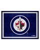 Fan Mats  LLC Winnipeg Jets 8x10 Rug Navy