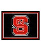 Fan Mats  LLC NC State Wolfpack 8x10 Rug Black