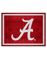 Alabama Crimson Tide 8ft. x 10 ft. Plush Area Rug Red by   