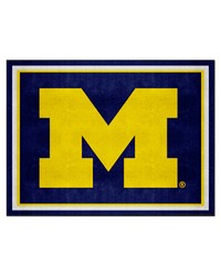 Michigan Wolverines 8x10 Rug by   