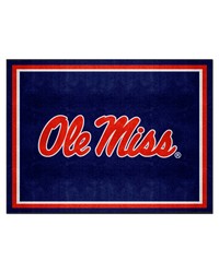 Ole Miss Rebels 8x10 Rug by   