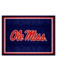 Fan Mats  LLC Ole Miss Rebels 8x10 Rug Navy