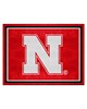 Fan Mats  LLC Nebraska Cornhuskers 8x10 Rug Red