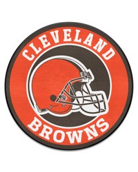 Cleveland Browns Roundel Mat by   