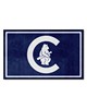 Fan Mats  LLC Chicago Cubs 4x6 Rug Retro Navy