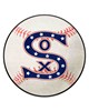 Fan Mats  LLC Chicago White Sox Baseball Mat Retro White