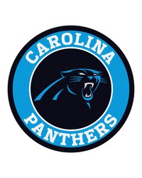 NFL Carolina Panthers Roundel Mat by   