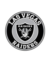 NFL Las Vegas Raiders Roundel Mat by   