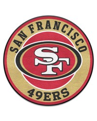 San Francisco 49ers Roundel Mat by   