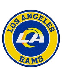 NFL Los Angeles Rams Roundel Mat by   