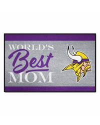 Minnesota Vikings Starter Mat World's Best Mom by   