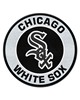 Fan Mats  LLC Chicago White Sox Roundel Mat Black