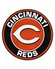 Fan Mats  LLC Cincinnati Reds Roundel Mat Red