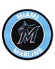 Fan Mats  LLC Miami Marlins Roundel Mat Blue