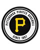 Fan Mats  LLC Pittsburgh Pirates Roundel Mat Black