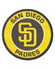 Fan Mats  LLC San Diego Padres Roundel Mat Yellow